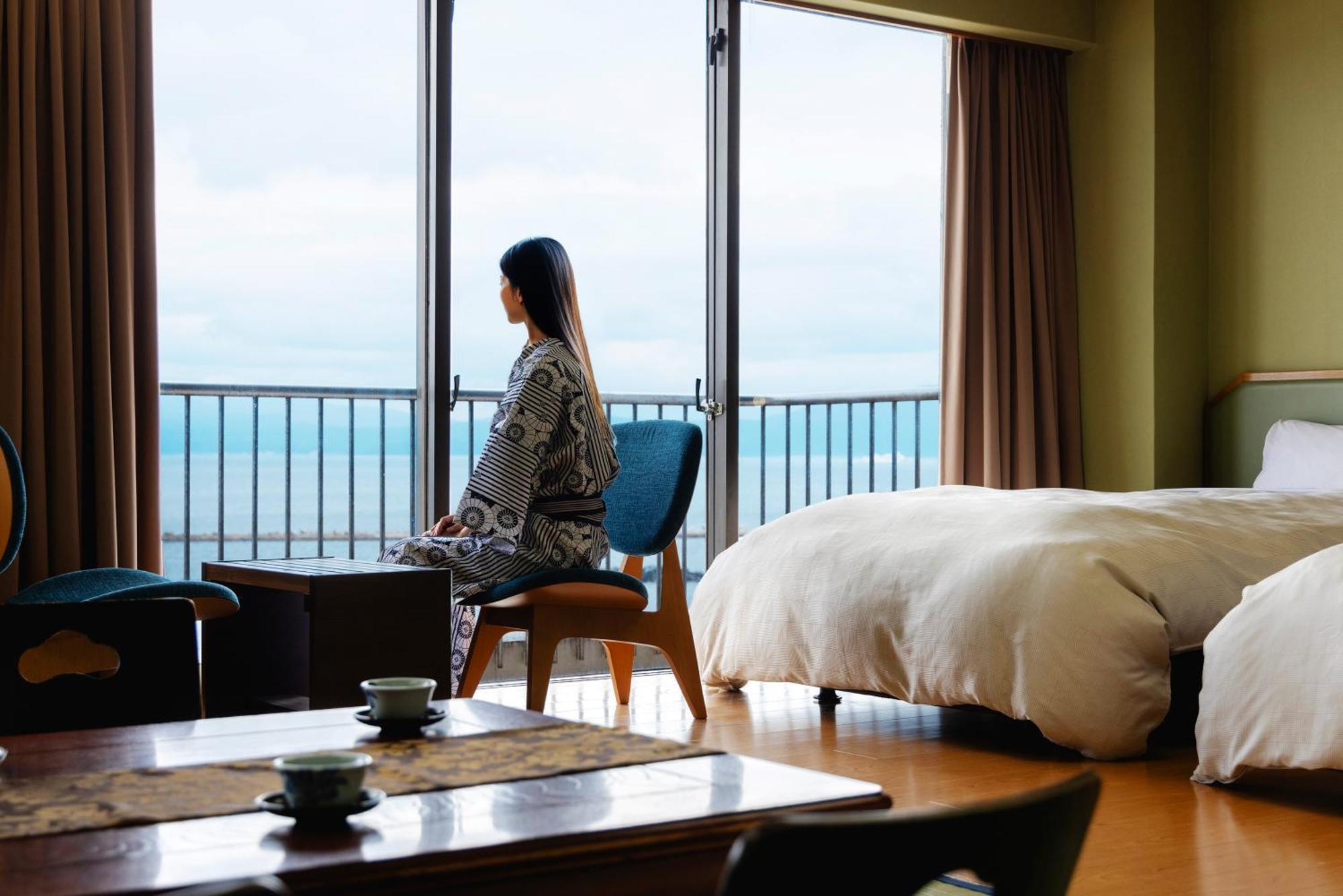 Ibusukionsen Hotel Shougetu Eksteriør bilde